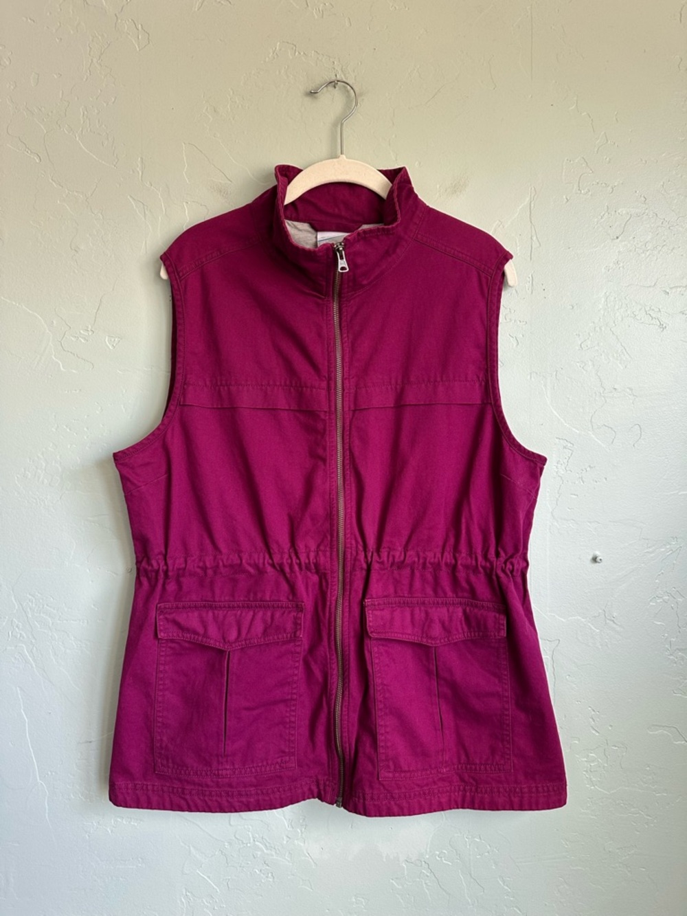 Columbia Women’s Outdoor Utility Barn Vest Purple Berry XL EUC Hiking Gorpcore